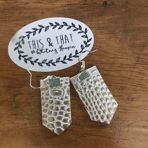 Handmade Leather Earrings